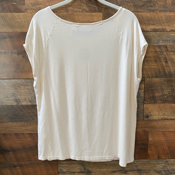 Liz Claiborne super soft cream top in XL - Picture 2 of 4
